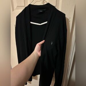 All saints black cardigan